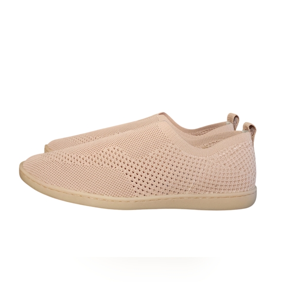 Born Antero Blush Knit Fabric Weave Slip-on Loafer Sneaker Women’s Size 8 M - Picture 3 of 8